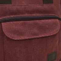 Travel Bag and Versatile Tote Bag for Daily Use, Vertical Square Work Bag with Secure Zipper, Canvas Crossbody Bag Women, Women's Handbag Pack 1