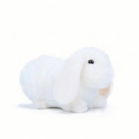 Soft Bunny Adorable Soft Rabbit Bunny Figurine Decorative Rabbit Figurine Mini for Collectors, Desk, Bookshelf