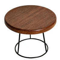 Walnut Pizza Board Wood Grain Pizza Display Stand Smooth Food Service Equipment