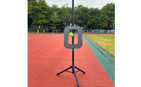 Pickleball Topspin Training Equipment with Tripod Freestanding Pickleball Hand-Eye Coordination Deflection Board for Garage