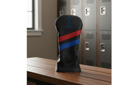 Waterproof Numbered Golf Headcover Easy to Clean Golf Club Headcover Striped Design Driver Long-Range Wood Wood Hybrid Cover for Golfers