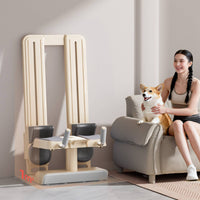 Multifunction Crawler Exercise Machine with Phone Holder Cushioned Crawling Exercise Machine Compact Abdominal Slider Space-Saving for Apartment