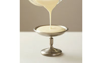 Dessert Cup with Pedestal Footed Metal Sweet Dish Retro-Style Dishware for Caterers, Home Entertaining, Afternoon Tea