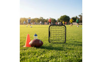 Goalkeeper Training Rebounder High Handheld Soccer Rebounder Construction Soccer Passing for Goalkeepers, Backyard
