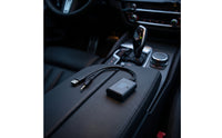 Car Adapter Compact Adapter with Audio Input Plug Stable Connection for Commuters