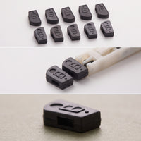 10 Pieces Tapered Rubber Replacement Damper Noise-Reducing Digital Piano Key Damper Keyboard Rubber Wedge for Technicians, Pianists
