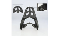 High Strength Rear Rack Bracket Corrosion-Resistant Rear Luggage Rack Weatherproof Motorcycle Cargo Carrier Sleek for Touring