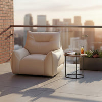 Removable and Washable Single Lazy Sofa High Resilience Little Devil Armchair Ergonomic Design Structured Bean Bag Sofa Wear-Resistant Material for Living Room, Balcony, Playroom