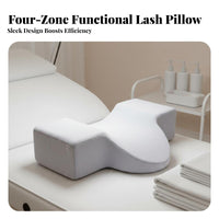 Removable and Washable Cover U-Shaped Lash Pillow Breathable Eyelash Grafting Neck Pillow Velvet Material for Estheticians, Spa