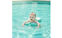 Adjustable Baby Buoyancy Aid with Shoulder Straps Padded Baby Swim Buoyancy Aid Safe Non-Inflatable Swim Circle Stable for Toddlers