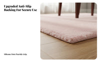 Easy to Clean Thick Bedroom Rug Thickened Design Modern Living Room Carpet Skin-Friendly Luxuriously Soft Shag Rug Long-Lasting for Families, Homeowners, Renters, Bedside, Under Coffee Table, Home Decor, Nursery