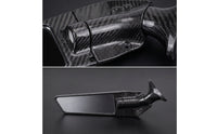 Streamlined Motorcycle Rearview Mirrors Sport Style Aerodynamic Motorcycle Mirrors Sporty Slim for Riders, Motorcycles