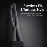 Fleece Lined Tights for Women with Compression and Control, Thermal for Autumn Winter Under Skirts, Blend Leggings