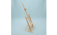 Tabletop Easel with Adjustable Frame Foldable Wooden Easel Portable Display Stand for Beginners