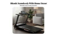 Foldable Electric Treadmill Shock Absorption System Home Running Machine Quiet Motor Folding Treadmill for Apartment Dwellers