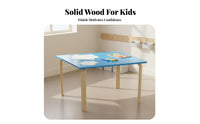Kindergarten Table Commercial Grade children's Craft Table Modular Kids Desk for Preschoolers, Parents, Preschool Learning Space, Daycare, Playroom