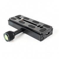 Anti-Slip Quick Release Adapter with Spirit Level Adjustable Quick Release Adapter Long-Lasting Sturdy for Videographers, Outdoor Photography