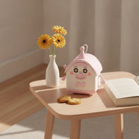 Clown Piggy Bank Plastic Piggy Bank Currency Container Openable Savings Box Educational for Children, Bedroom, Nursery