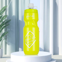 Bike Press Water Bottle Silicone Nozzle Cycling Press Bottle