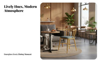 Wrought Iron Frame Upholstered Dining Booth Set Modern Design Restaurant Seating Comfortable Upholstery Commercial Furniture Space-Saving for Cafe Owners, Families, Homeowners, pearl Tea Shop, Bistro, Lounge Area