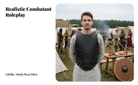 Single Pauldron Harness Medieval and design Shoulder protective gear Nordic raider Inspired for guys