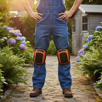 Work Knee Pads Heavy Duty Hard Shell Knee Pads Safeguarding Gear Shock Resistant Body Protection Shock Absorption