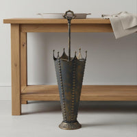 Rustic Umbrella Bucket Antique Finish Vintage Umbrella Stand Retro Household Storage for Entryway
