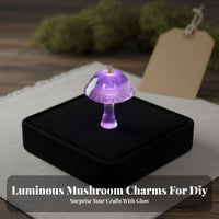 Resin Toadstool Pendants Luminescent in the Dark Resin Toadstool Pendant DIY