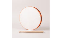 Wooden Hand Drum Double-Sided Children's Drum Lightweight Percussion Instrument for Home Play