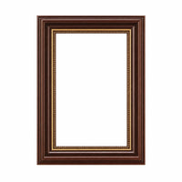 Vintage-Look Resin Photo Frame Tabletop Retro Picture Frame Wall-Mounted Rectangular for Families, Graduates