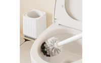Wall Mounted Toilet Brush Hygienic Bathroom Cleaning for Restroom