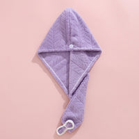 Drying Towel Wrap Turban for Women, Super Absorbent Rapid Microfiber, Anti Frizz Breathable Fleece for Adults