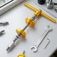 Headset Cup and Bottom Bracket Press Installer Versatile Cycle Headset Bearing Presspress Tool Easy to Use for Mechanics, Cyclists, Home Maintenance