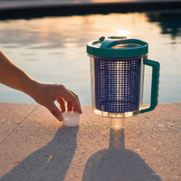 Transparent Inline Leaf Canister with Basket Large-Capacity Pool Cleaner Leaf Canister Heavy-Duty Universal for Swimming Pools