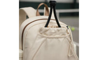 Tennis Backpack Side Pockets Pickleball Bag Drawstring Closure Tennis Racket Holder Bag for Women