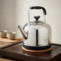 Easy to Clean Stainless Steel Electric Kettle Removable Lid Large Electric Kettle Heat-Resistant Handle Hot Water Boiler Dripdrip-Resistant Spout