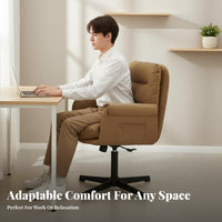 Armless Rolling Task Chair Padded pad Desk Seat Ergonomic Design Adjustable Height for Makeup lovers, Adults, Bedroom
