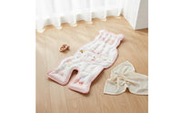 Single-Piece-Piece Stroller Seat Cushion Pad Stitched Quilted Stroller Cushion Binding Border Seat Liner Insert Padded
