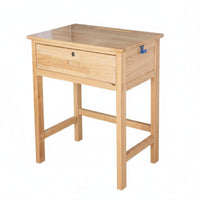 Sturdy Construction Single Student Desk with Chair Easy Assembly child's Desk and Chair Set Ergonomic Design kids' Furniture Safety Certified for Students, Children, Teenagers, Classroom, Tutoring Center, Home, Bedroom