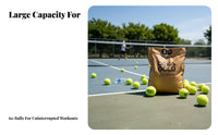 60 Pieces Long-Lasting Training Tennis Balls Wear-Resistant Pressureless Tennis Balls Natural Rubber Core for Coaches, Ball Machines