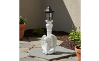 Solar Angel Statue Waterproof Yard Decor Warm Glow Yard Ornament for Patio