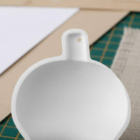 Blank White Mask Lightweight Paintable Pulp Mask Reusable for Art Projects, Kids