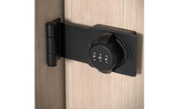 Password Rotary Selector Combination Door Latch Lock Indoor Use 90 Degree Barn Door Lock Metal Body Home Security Hardware Keyless