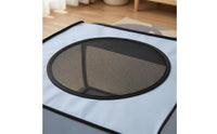 Carry Bag Included Foldable Pet Tent Lightweight Fold-out Pet Enclosure for Indoors, Outdoors