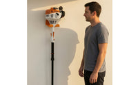 2 Pieces Wall Mount Tool Wall-Mounted Storage Saving Organizer Tool Hook for Garage