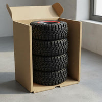 4 Pieces Rough-Terrain RC Tire Deep Traction Design Mounted RC Tire Grippy Traction Toy Vehicle Part for Rock Crawling