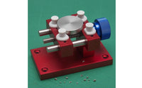 Aluminum Work Holder Mounting Holes Adjustable Clamping Base Knurled Knob Workshop Tool