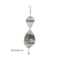 Wind with Crystal Pendant Reflective Decor Kinetic for Patio