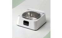 Automatic Pet Feeder Flip-Top Food Dispenser Transparent for Cats, Small Dogs