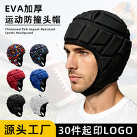 Adjustable Breathable Protective Headgear for Rugby, Football, Hockey, and More